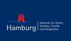 Logo Integrationsamt Hamburg mit externem Link auf www.hamburg.de/integrationsamt